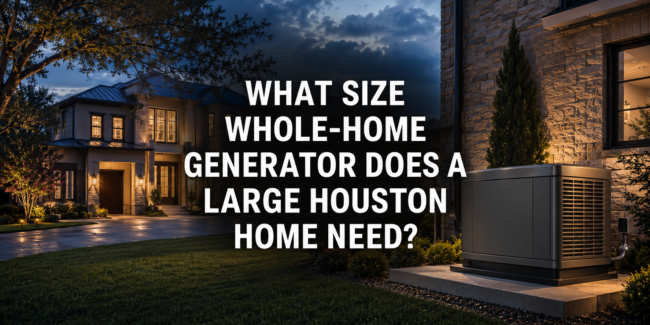 Houston Cummins Generator
